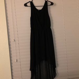 Black Forever 21 high low dress